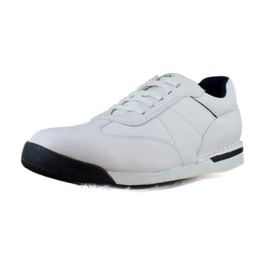 Imagem de Rockport Prowalker masculino 7200 Plus, Couro branco, 9