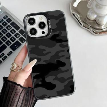 Imagem de HPQWN Capa de celular com estampa camuflada para iPhone 12PMAX (para iPhone 12PMAX/z1)