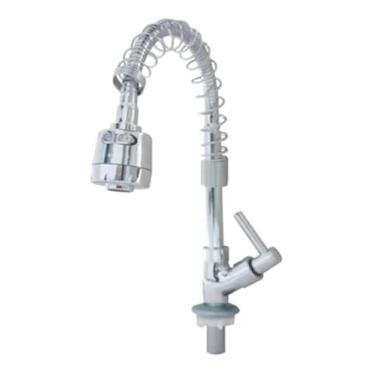 Imagem de Torneira Gourmet Com Mola Bancada 1/4 Volta Cozinha - Cmm Metais