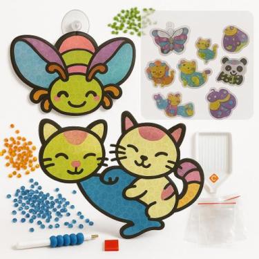 Imagem de Kit diamond adesivos pintura infantil com diamantes para crianças - AD