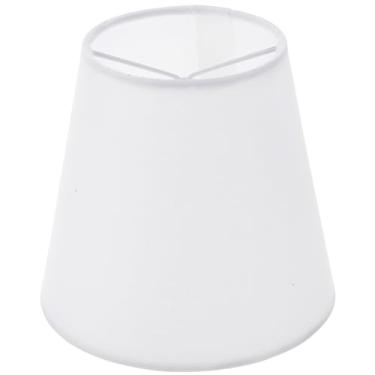 Imagem de Luxshiny Abajur Branco de Encaixe para Lâmpadas, Abajur Pequeno de Mesa, Substituição para Arandelas E Luminárias de Chão