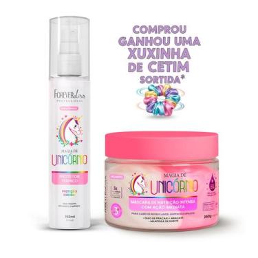 Imagem de Kit Máscara + Protetor Térmico Magia Unicórnio Forever Liss - Forever 