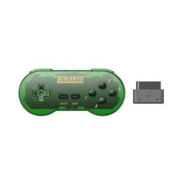 Imagem de 8Bitdo SN30 2.4G Wireless Gamepad for Original SNES/SFC (Jade Green Edition)