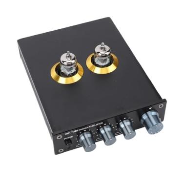 Imagem de Zopsc Pré -amplificador de Tubo de Vácuo HiFi, pré -amplificador Audiófilo Com Jan5654 6J1 6J4 6J5 6ak5 6 1n Tubos, para de Som Estéreo Em Casa (Plugue nos EUA)