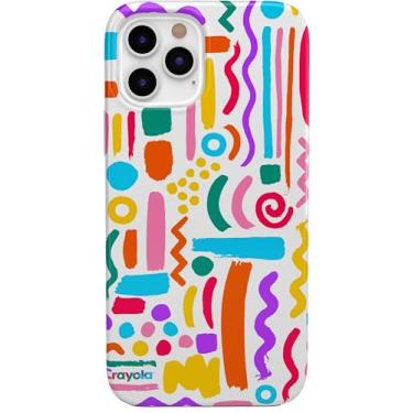 Imagem de Casely Capa para iPhone 12 Pro Max | Tinta Crayola | Deixe sua marca | Design clássico ultrafino