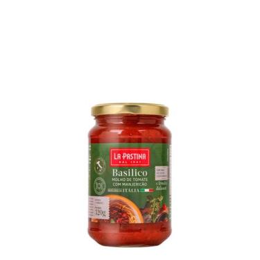 Imagem de Molho basilico mangericão fresco la pastina 320g
