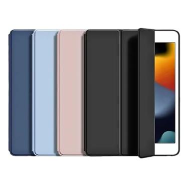 Imagem de Capa Compatível com iPad 9ª Geração 10.2" 10.5" Polegadas Capa Para Tablet Proteção Com Tampa Magnética Case Ipad 9 FONSES (Preto)