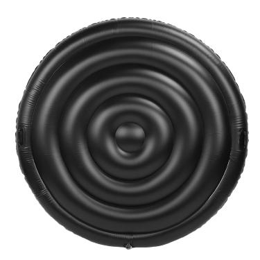 Imagem de Jiawu Tampa de Hidromassagem Inflável, Tampa de Economia de Energia de 4,8 Pés para Banheira de Hidromassagem Redonda, Usada para Cobertura de Spa à Prova de Neve à Prova de Chuva (Com alça)