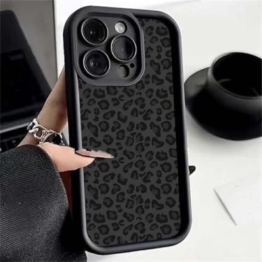 Imagem de HPQWN Para Samsung S24FE Capa de leopardo de luxo Capa legal (para Samsung S24FE/S13626)