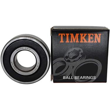 Imagem de TIMKEN 2Pacote 6203-2Rsc3 6203-2Rs Rolamento Rígido de Esferas 17X40X12Mm