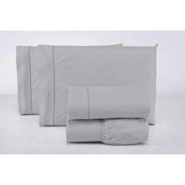 Imagem de Conjunto de Cama Queen 4 Peças Com Virol Incluso 200 Fios 100% Algodão