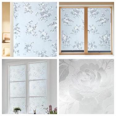 Imagem de Película De Vidro Fosco Para Janelas, Cobertura De Decoração De Porta 
