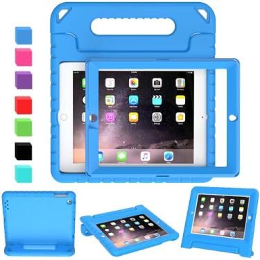 Imagem de AVAWO Capa infantil para Apple iPad 2 3 4 – leve à prova de choque conversível suporte infantil para iPad 2, iPad 3ª geração/4ª geração – Azul