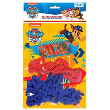 Imagem de Livro - Patrulha Canina - Brincando Com o Alfabeto com 63 peças em E.V
