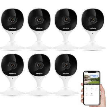 Imagem de Kit 7 Câmeras WiFi Full HD Intelbras iMX C para Monitoramento Interno