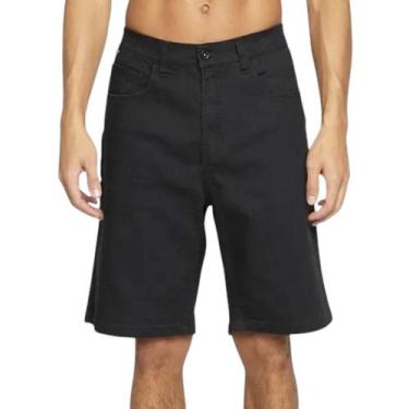 Imagem de Bermuda Passeio Element Jeans Essentials Preto, 40, Preto