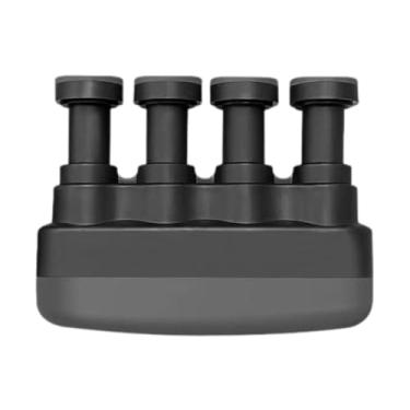 Imagem de Dynwave Exercitador de dedo, dispositivo de treinamento de força de dedo leve para idosos, para guitarrista, ferramenta de exercício, pinça de mão, Preto