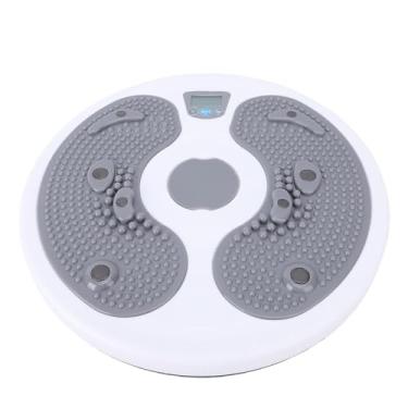 Imagem de RiToEasysports Placa de Torção de Núcleo de Lacrosse de Lacrosse de 30 Polegadas, Rápido, Com Estimulação Digital de Contador e Acupupo, Design Portátil para Exercícios Eficazes para a Academia Doméstica (Cinza)