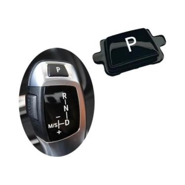 Imagem de Capa Do Botão De Desbloqueio Do Knob De Câmbio ABS Da BMW Para Séries 