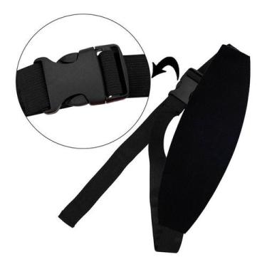 Imagem de Kit Almofada de pescoço + Faixa Apoio Suporte Cabeça de Bebê Cadeirinh