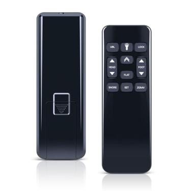 Imagem de WDZP Novo controle remoto de cama de substituição adequado para Leggett & Platt Richmat HJH173 base de cama ajustável