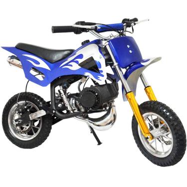 Imagem de Mini Moto Infantil Gasolina 2 Tempos 49CC Cross Trilha Off Road Importway WVDB-006 Dirt