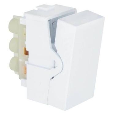 Imagem de Módulo Interruptor Simples Branco - EK-31000/1 - EKRON