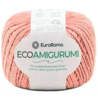 Imagem de Linha Ecoamigurumi Novelo 254 Metros 516TEX Euroroma Fio 8/7, 700 Salm