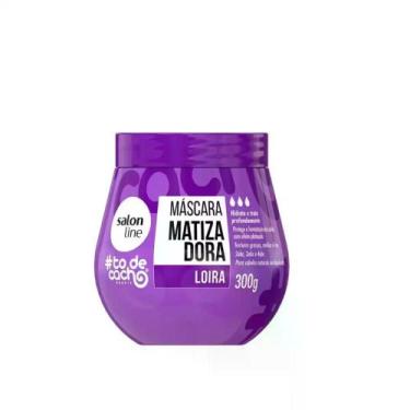 Imagem de Máscara Matizadora Loira Todecacho Salon Line 300G