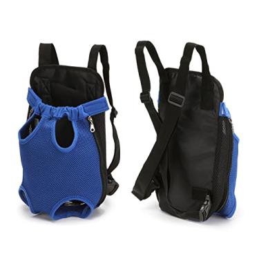 Imagem de GLOGLOW Mochila Mochila Pet Pet Mackp, Mesh Leve de Malha Suave Transportadora de Cães de Gato para Cães Médios Pequenos Gatos Viajam de Aventura Ao Ar Livre Nan (S)