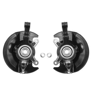 Imagem de Conjunto de junta de direção dianteira e cubo de rolamento de roda para HONDA CIVIC 2003 2004 2005 (serve apenas L4 1.7L) 698494 698495 45255S01A00 44600S5DA00 698-494 698-494 95 esquerda e Direita