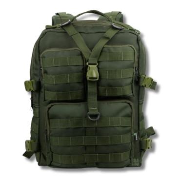 Imagem de Mochila Attack Tática Camping 30 Litros Resistente Notebook Cor:Verde Oliva