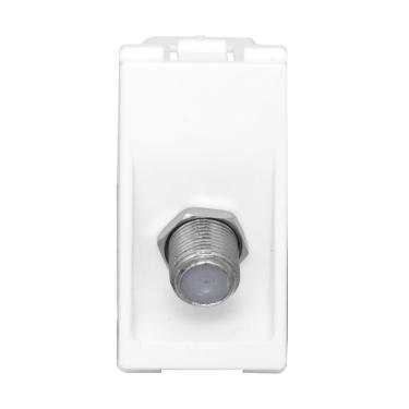 Imagem de Tomada Antena Tv Tipo F - Lg060 - Pial Tomada Antena Tv Tipo F Pial Pop - Lg060 - Pial