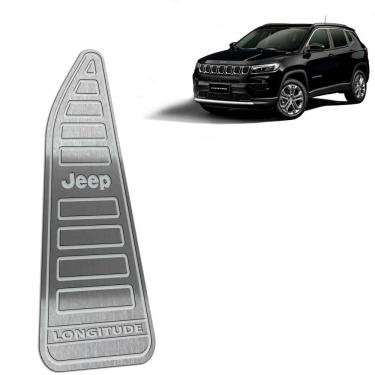 Imagem de Descanso De Pé Aço Inox Jeep Compass Longitude 2022/