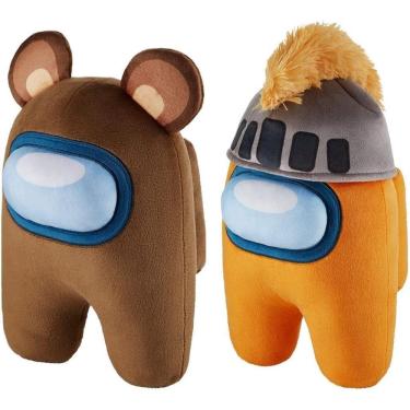 Imagem de Among Us Knighted Knight & Urso Insuportável Plush Buddies 12&quot;