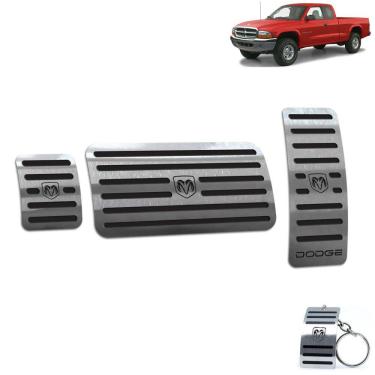 Imagem de Pedaleira Automático Dodge Dakota 1998 A 2001 Preto