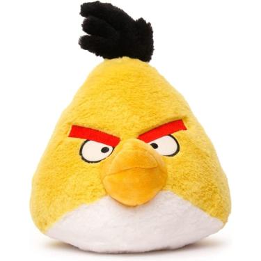 Imagem de Pássaro Amarelo de Pelúcia 9" Chuck Charles Angry Birds