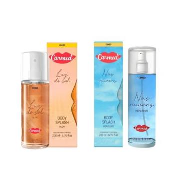 Imagem de Kit Body Splash Carmed Glow Luz Do Sol+Nas Nuvens 200ml Cada