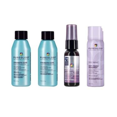 Imagem de Shampoo Pureology Strength Cure Travel Bundle sem sulfato