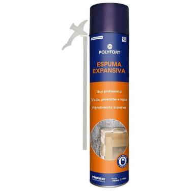 Imagem de Espuma Expansiva Poliuretano Polyfort 750Ml Qa006 - Pulvitec