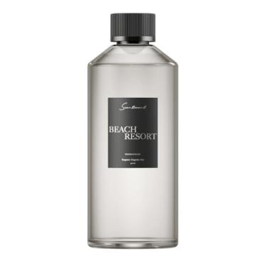 Imagem de Scentiment - Óleo difusor Beach Resort Hotel Collection | Fragrância de aromaterapia inspirada em hotéis 5 estrelas | Perfume luxuoso com notas de bergamota, oceano, peônia com âmbar e sândalo (500