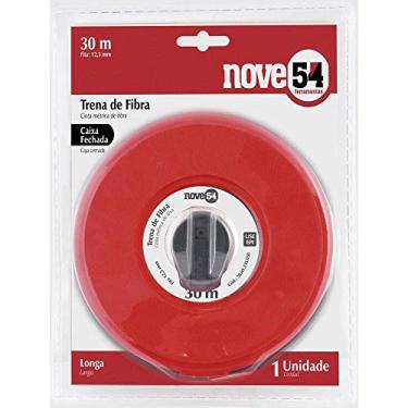 Imagem de Trena Longa De Fibra, Caixa Fechada, Com 30 M, Nove54 Nove 54