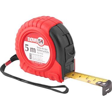 Imagem de Nove54, Trena De Aço Emborrachada 5 M X 19 Mm.