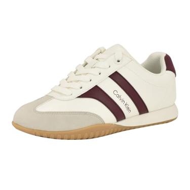 Imagem de Calvin Klein Tênis feminino Hendrea, Branco/Cinza 142, 36