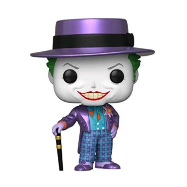 Imagem de Funko Pop! Boneco de vinil exclusivo do Coringa de Batman Metálico 1989 337