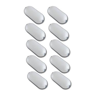 Imagem de Kit 10 Arandelas Tartaruga Led 15W Bivolt Interna/Externa