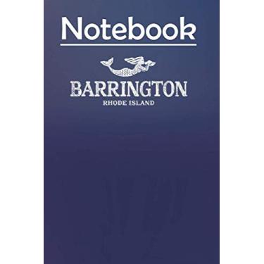 Imagem de Composition Notebook: Barrington RI Vintage Mermaid Seashell Size 6'' x 9'', 100 Pages for Notes, To Do Lists, Doodles, Journal, a for Kids, Him or Her