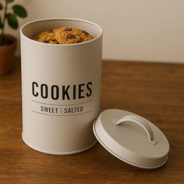 Imagem de Pote para Biscoito Cookies Manhattan 1,6L - Branca