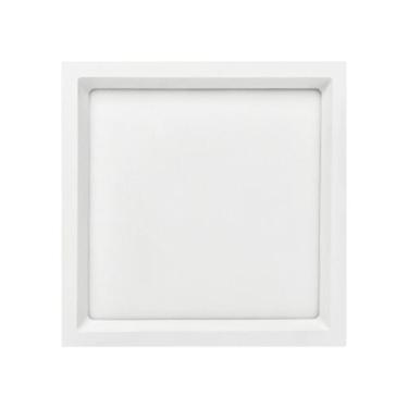 Imagem de Painel de Led Embutir Stella Deep Quadrado 34x34cm Recuado 28W, 5000K 
