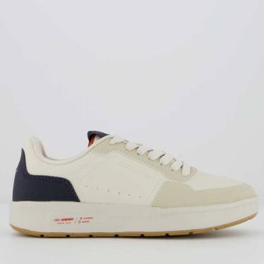 Imagem de Tênis Olympikus Versa Juvenil Off White e Marinho, 30